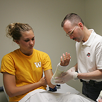 Hospital sports trauma