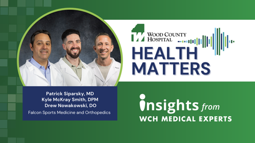 Health Matters Podcast Sports Medicine