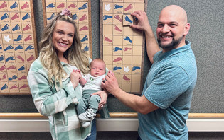 Positive OB Experience and First Footprints Wall