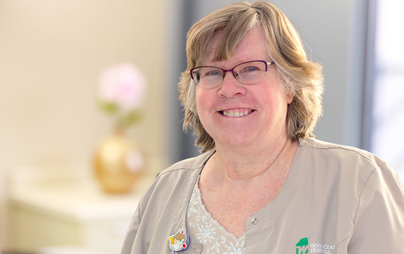 WOW December Award Winner - Mary Ann Romaker, LPN