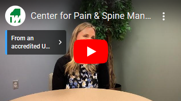 Center for Pain & Spine Management Patient Testimonial
