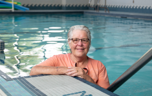 Rodna Bordner Receives John K. Williams Jr. Adapted Aquatics Award